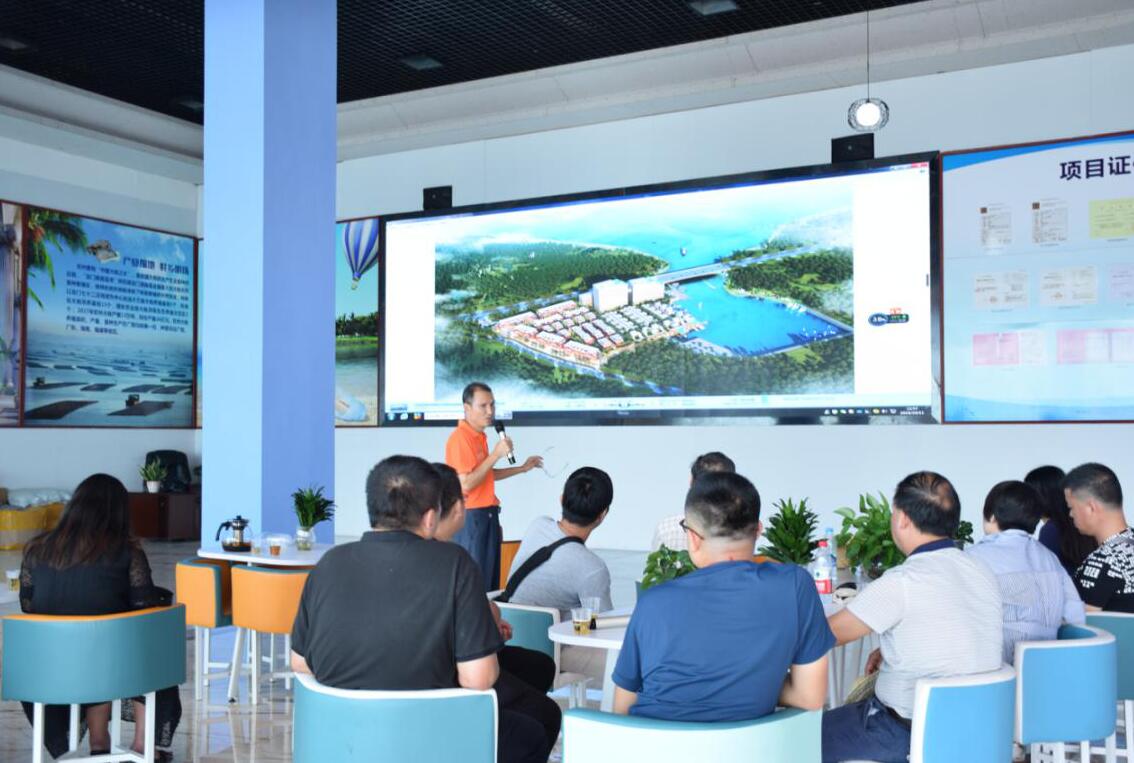 赴欽州市開展濱海國際旅游度假帶項(xiàng)目外業(yè)考察