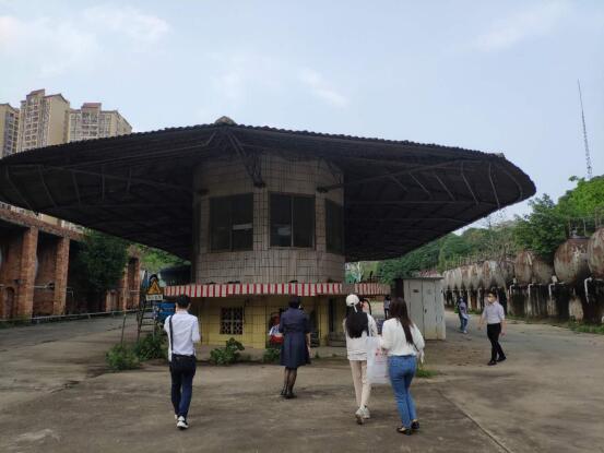 赴廣西南寧市新陽油庫舊址外業(yè)考察